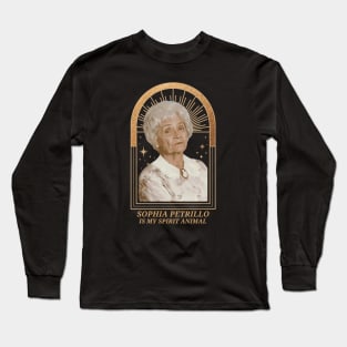 golden girls - sophia petrillo is my spirit animal Long Sleeve T-Shirt